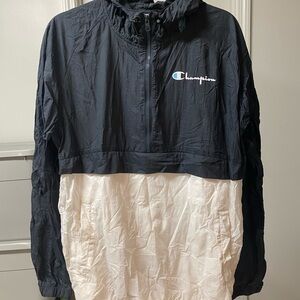 Champion Black and White Mesh Jacket